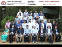 Towards entry "Kick-off of the executive education program “Leading Digital Transformation” at IIM Bangalore, India"